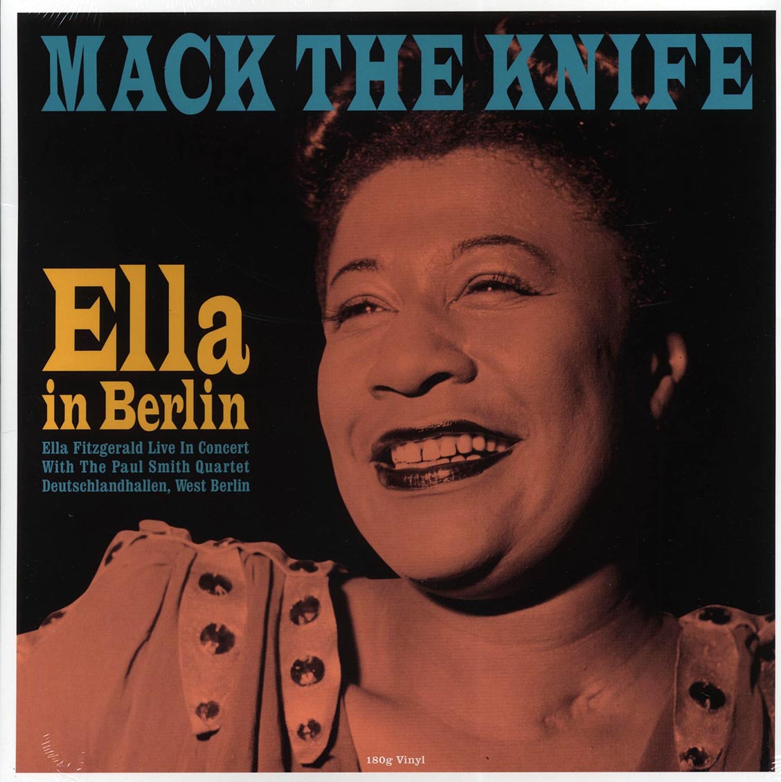 Ella Fitzgerald - Mack The Knife: Ella In Berlin (180g) vinyl LP front cover