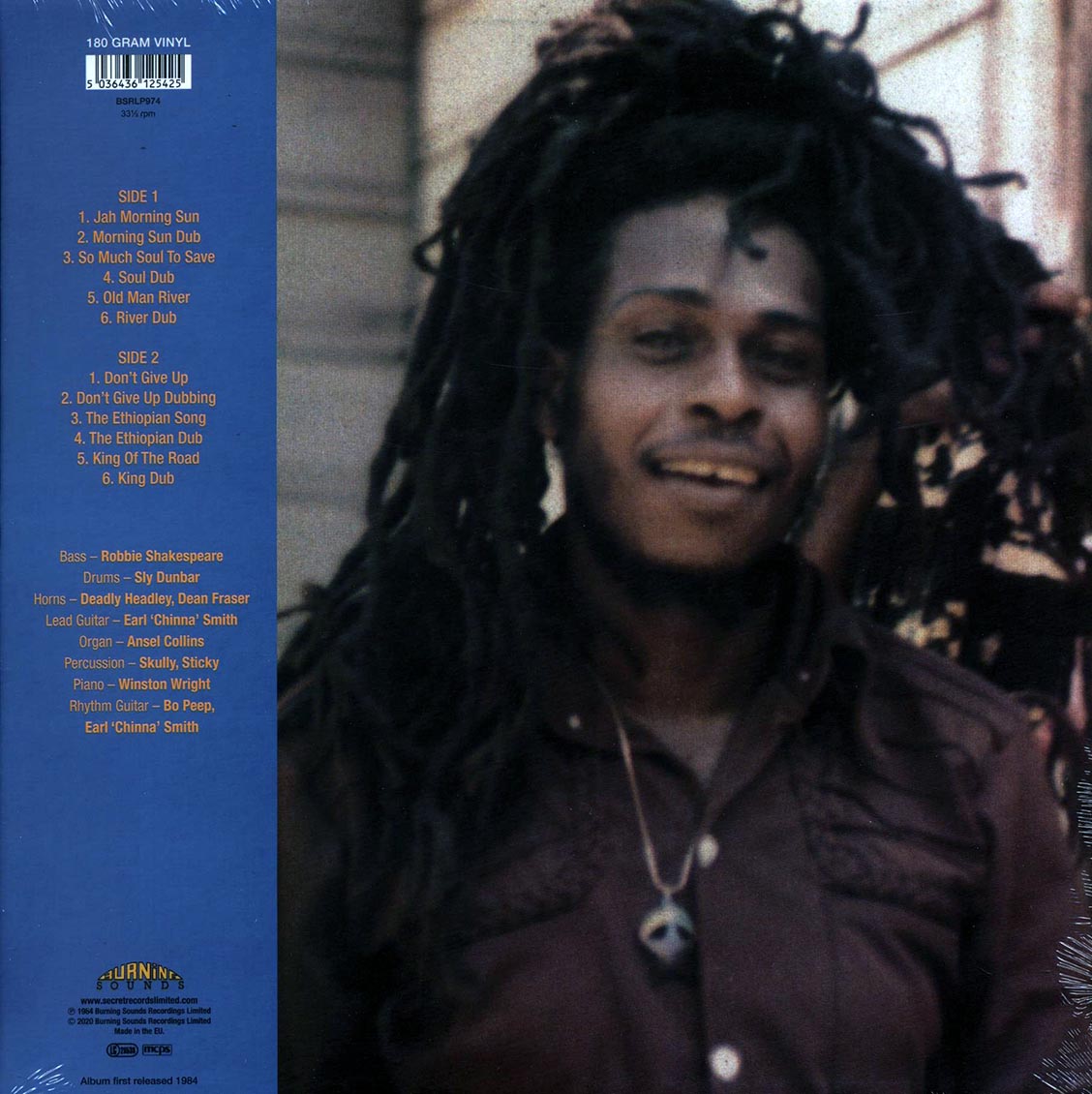 Ras Allah - Showcase (180g) vinyl LP back cover