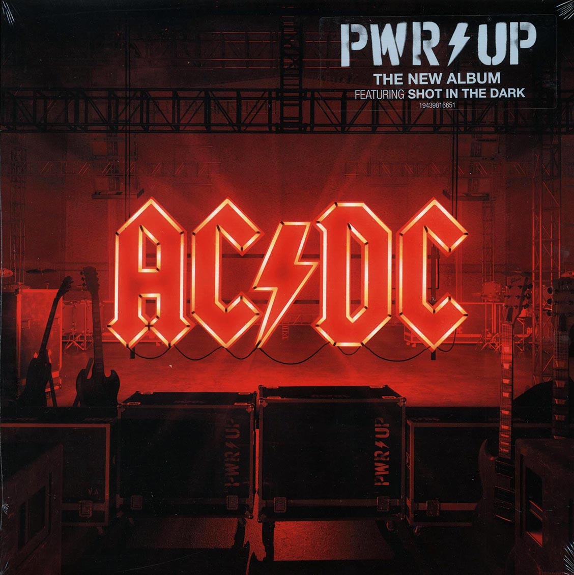 AC/DC - PWR/Up vinyl LP front cover