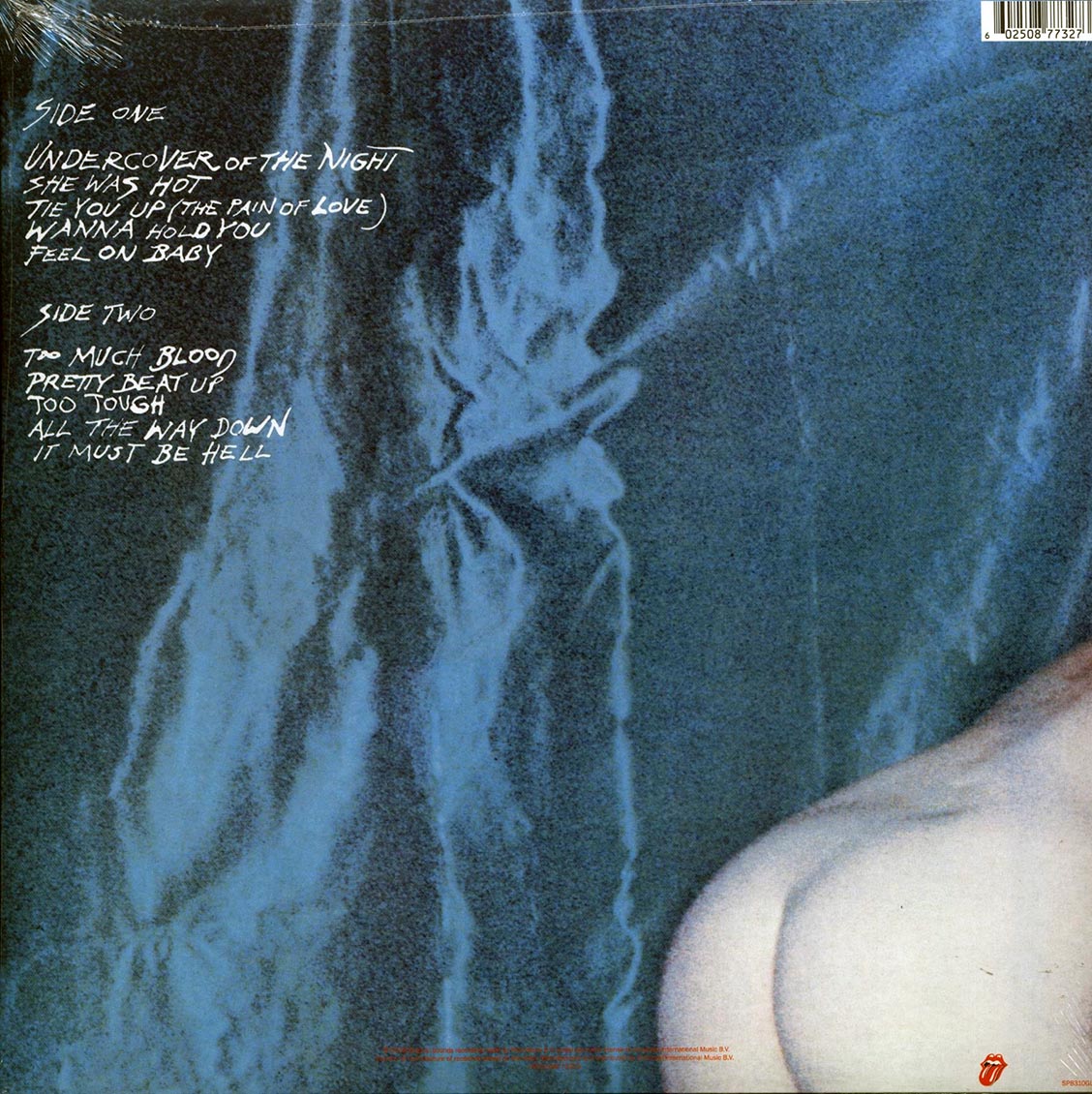 The Rolling Stones - Undercover (180g) (remastered) vinyl LP back cover