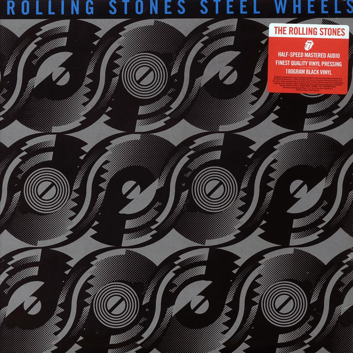 The Rolling Stones - Steel Wheeels (180g) (remastered) vinyl LP front cover