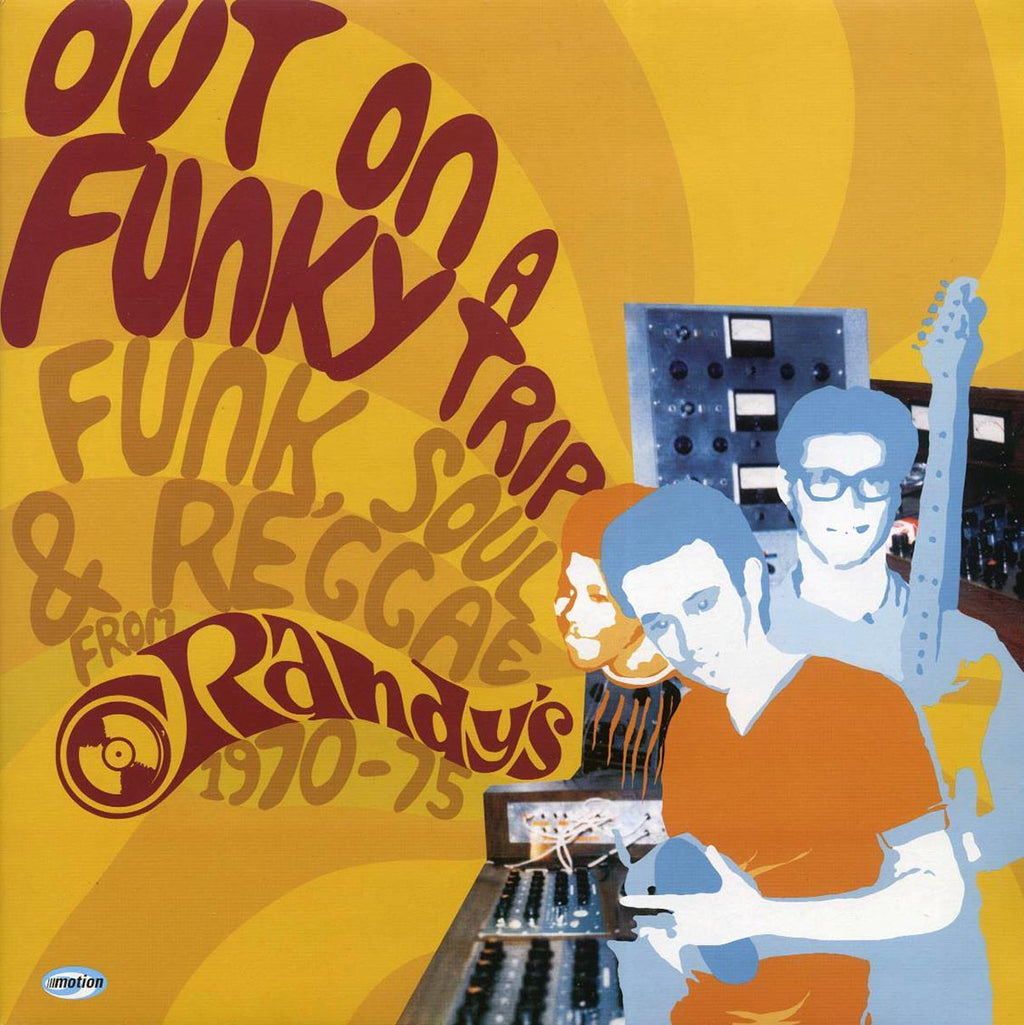 Lynn Taitt, The Maytals, Skin, Flesh & Bones, Charley Ace, Etc. - Out On A Funky Trip: Funk, Soul & Reggae From Randy's (2004 FIRST PRESS) (orig. press) vinyl LP front cover