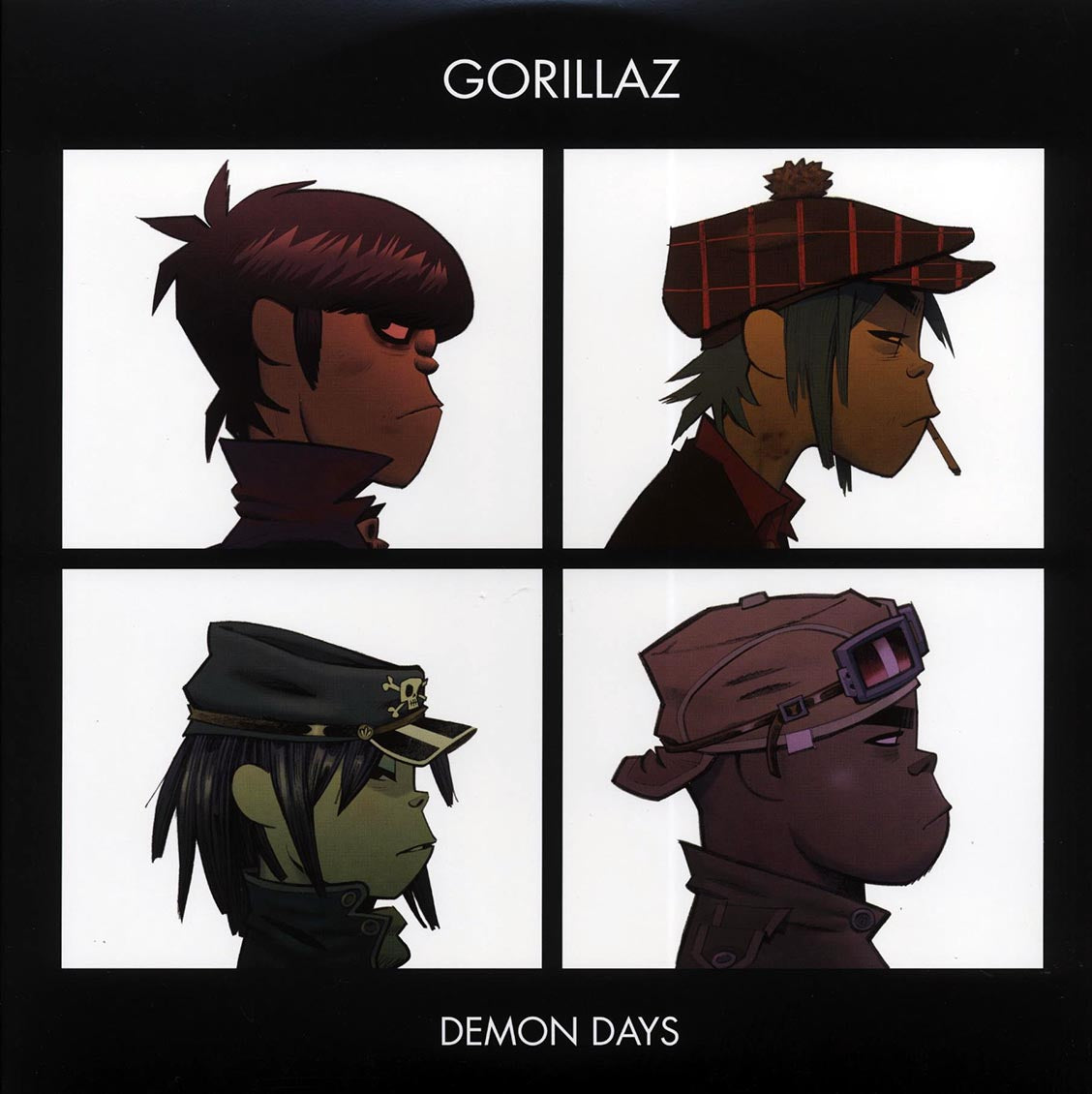 Gorillaz - Demon Days (2xLP) (180g) vinyl LP front cover
