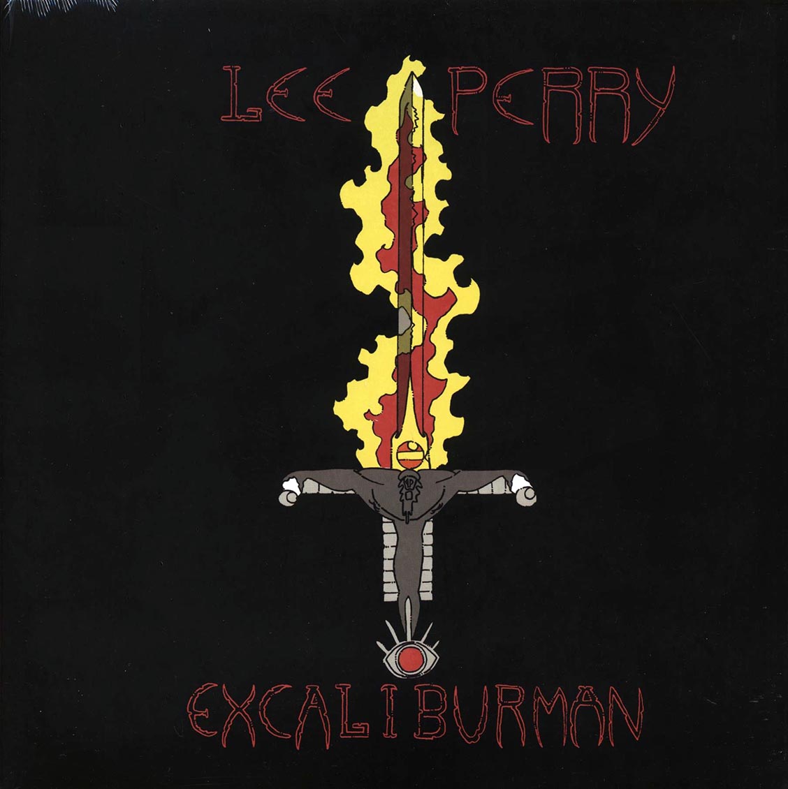 Lee Perry - Excaliburman vinyl LP front cover