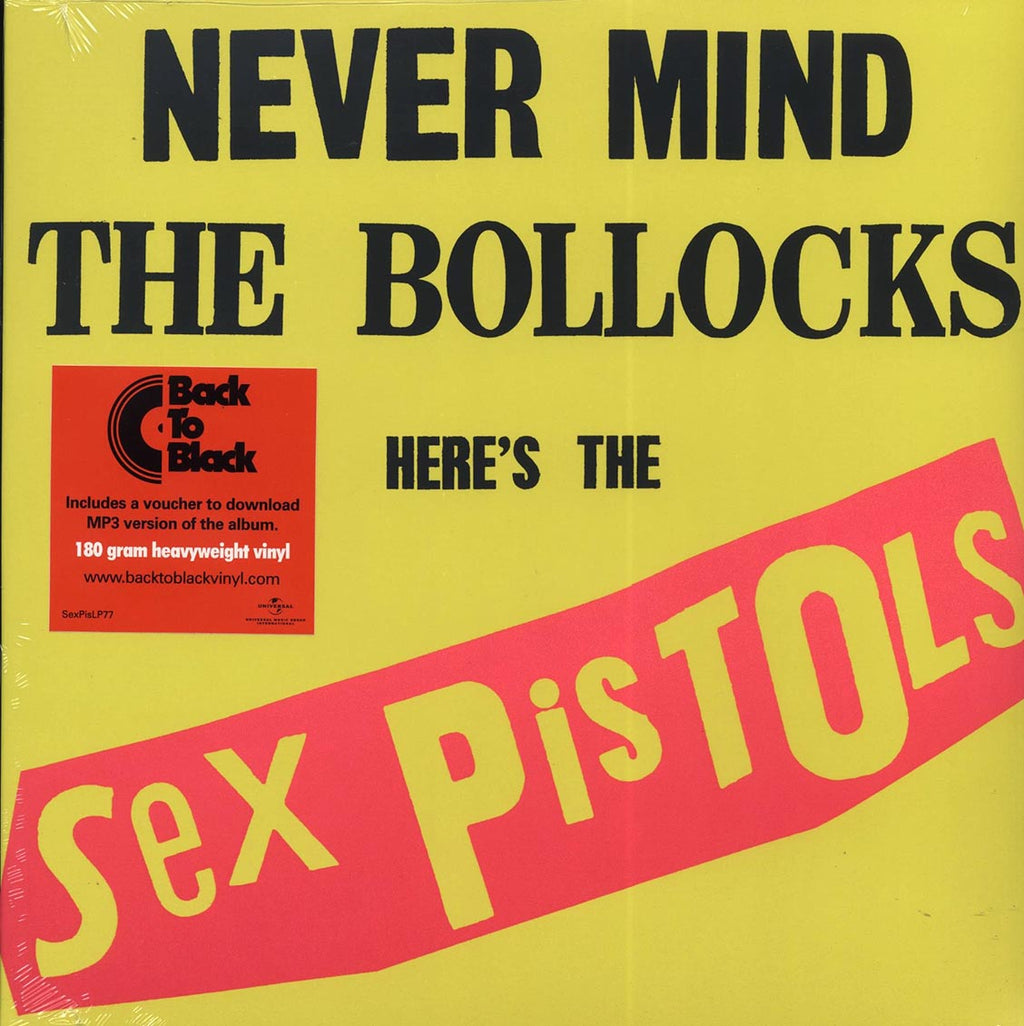 Sex Pistols - Never Mind The Bollocks Here's The Sex Pistols (180g) (remastered) vinyl LP front cover
