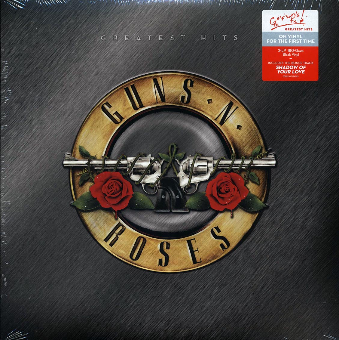 Guns N' Roses - Greatest Hits (+bonus track) (2xLP) (180g) vinyl LP front cover