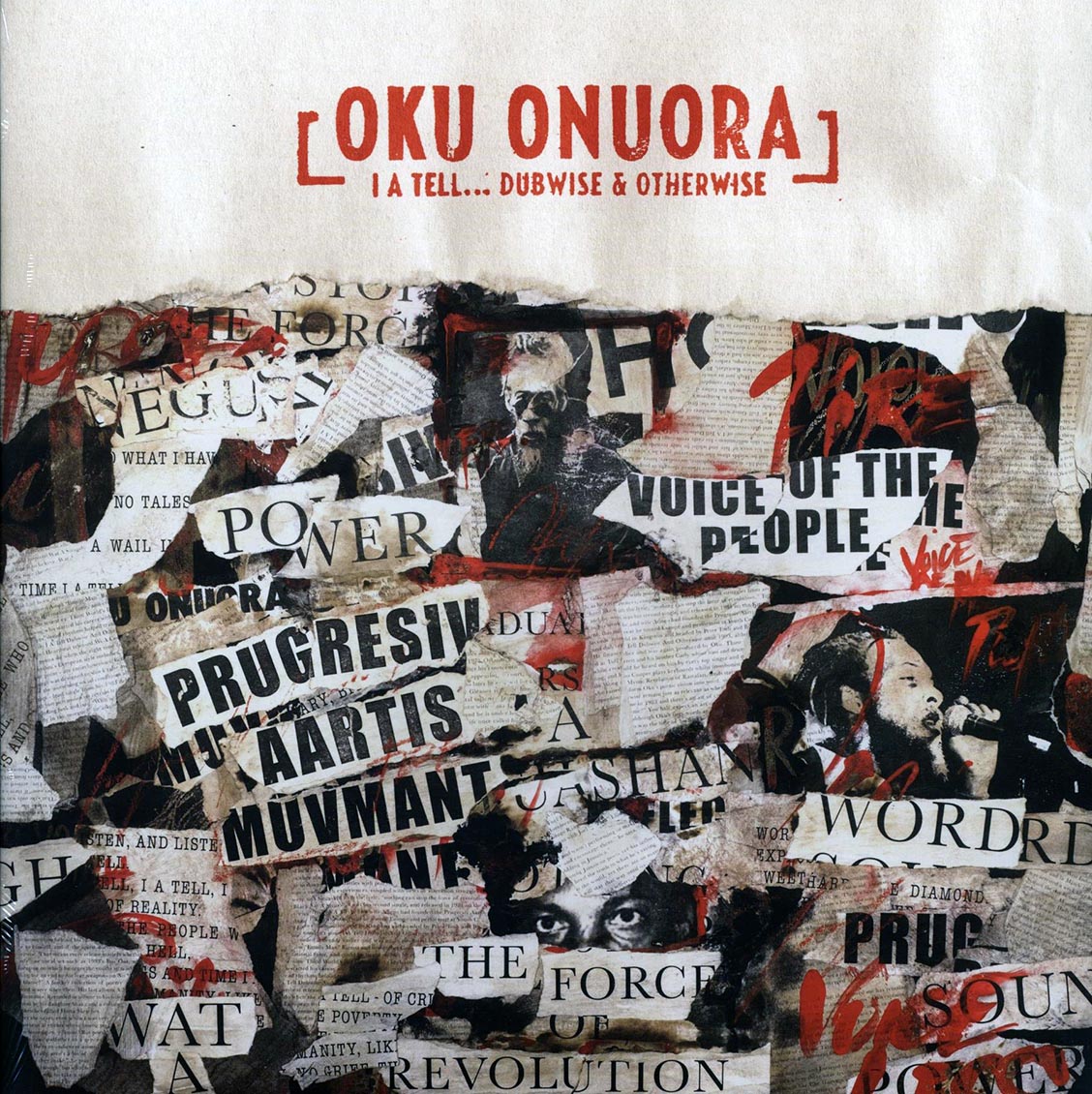 Oku Onoura - I Am Tell Dubwise & Otherwise vinyl LP front cover
