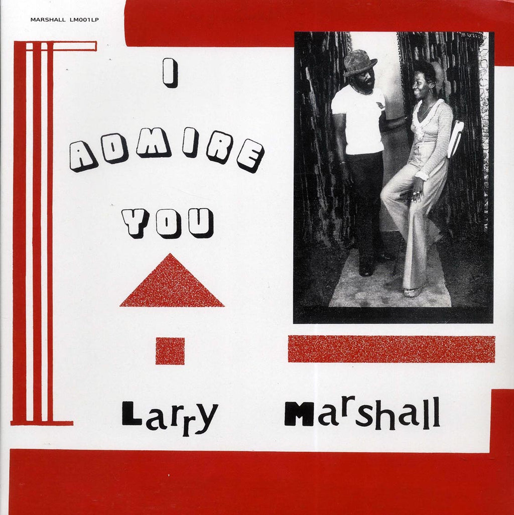 Larry Marshall - I Admire You vinyl LP front cover