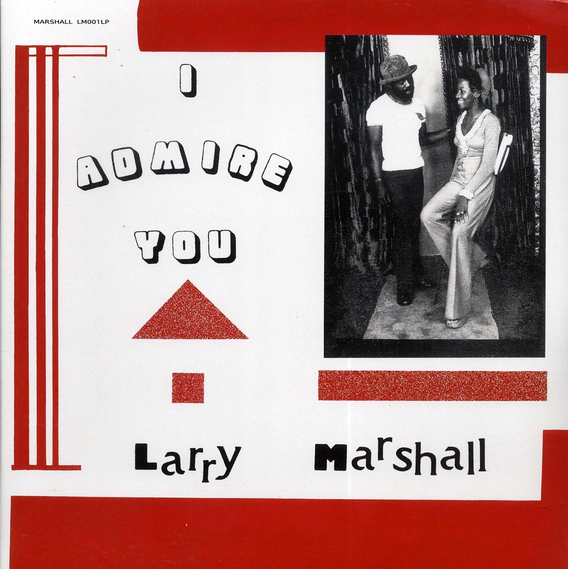 Larry Marshall - I Admire You vinyl LP front cover