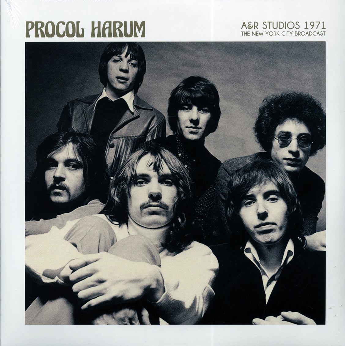 Procol Harum - A&R Studios 1971: The New York City Broadcast (ltd. ed.) (2xLP) vinyl LP front cover