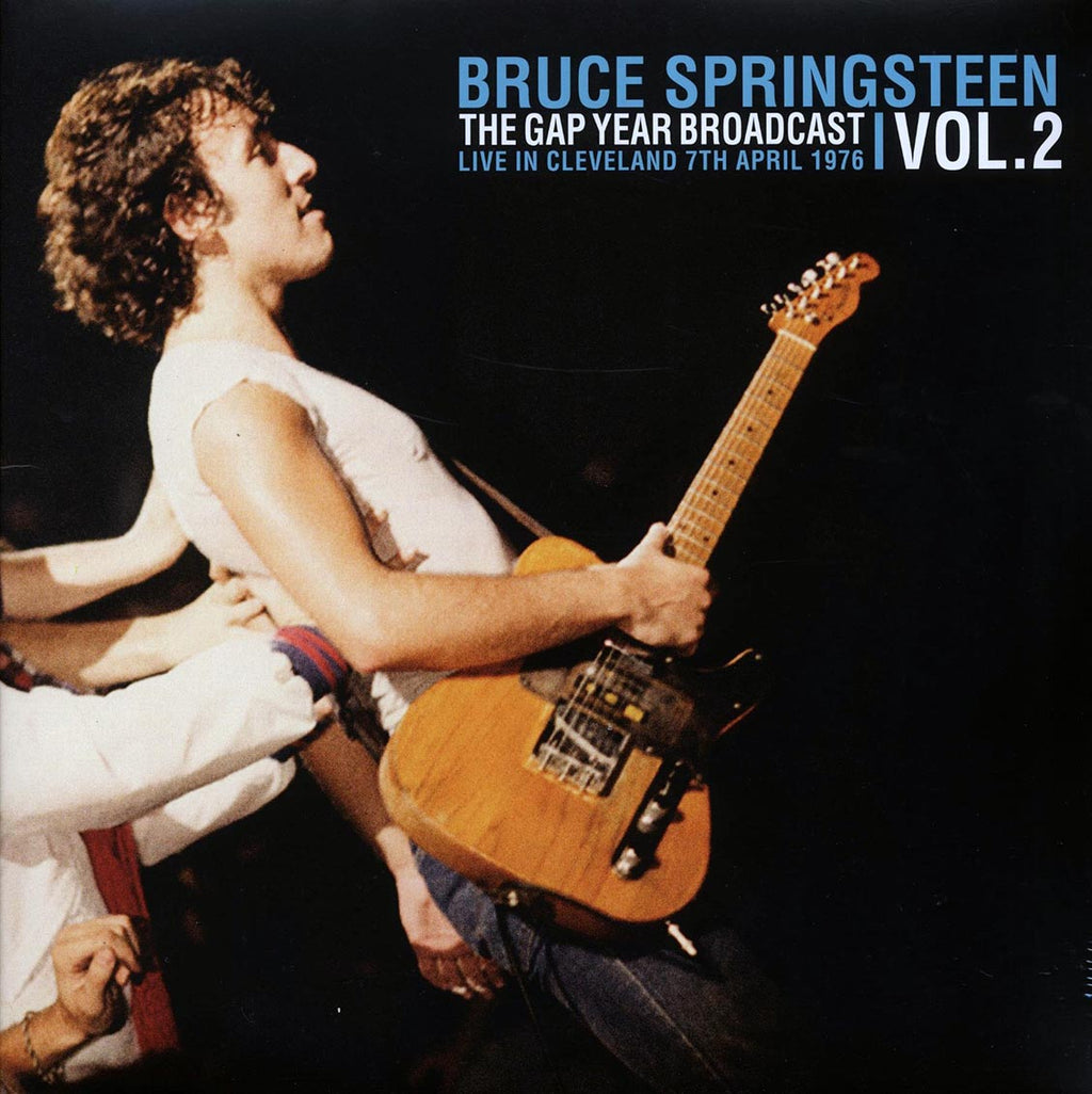 Bruce Springsteen - The Gap Year Broadcast Volume 2: Live In Cleveland 7th April 1976 (2xLP) vinyl LP front cover