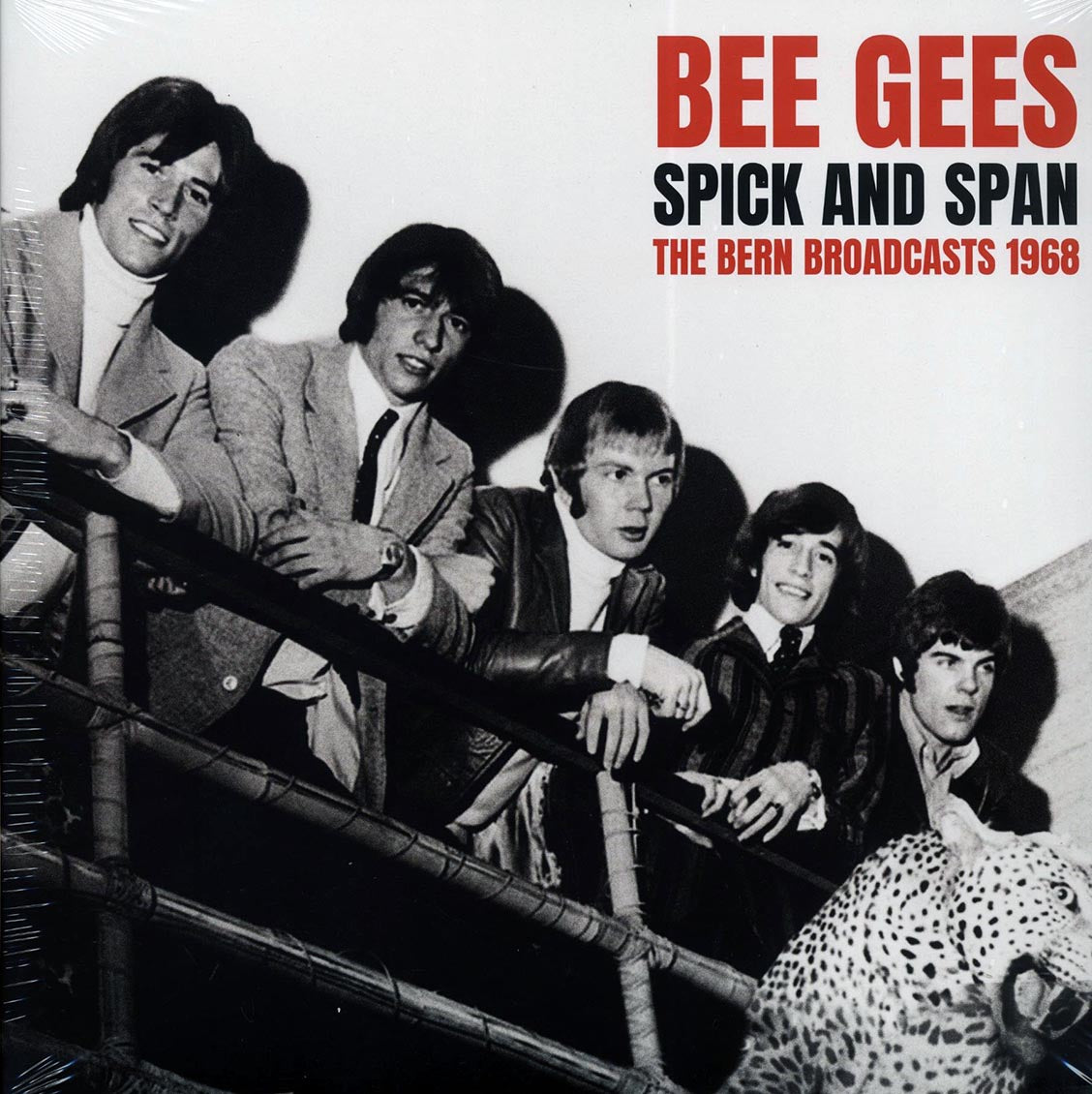 Bee Gees - Spick And Span: The Bern Broadcasts 1968 vinyl LP front cover