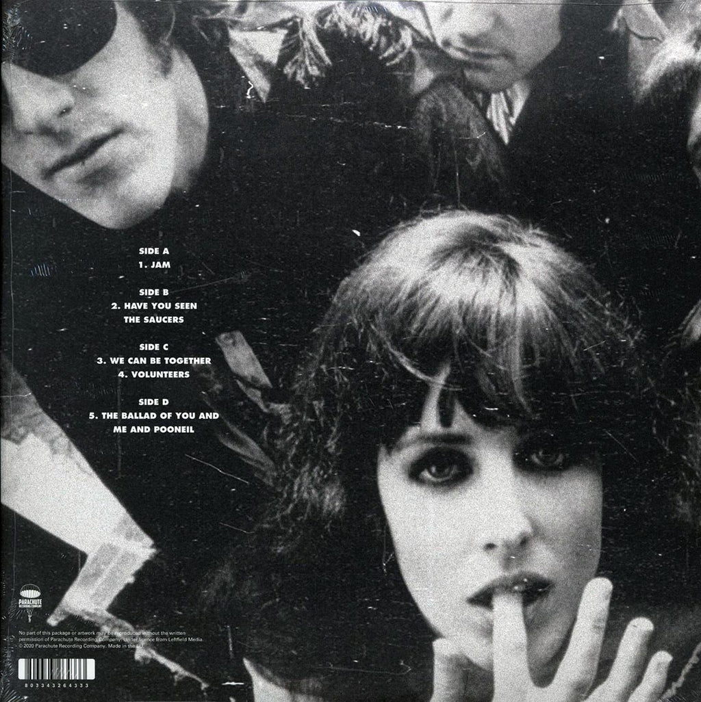 Jefferson Airplane - Stony Brook 1970 Volume 2: Long Island Broadcast Recording (2xLP) vinyl LP back cover
