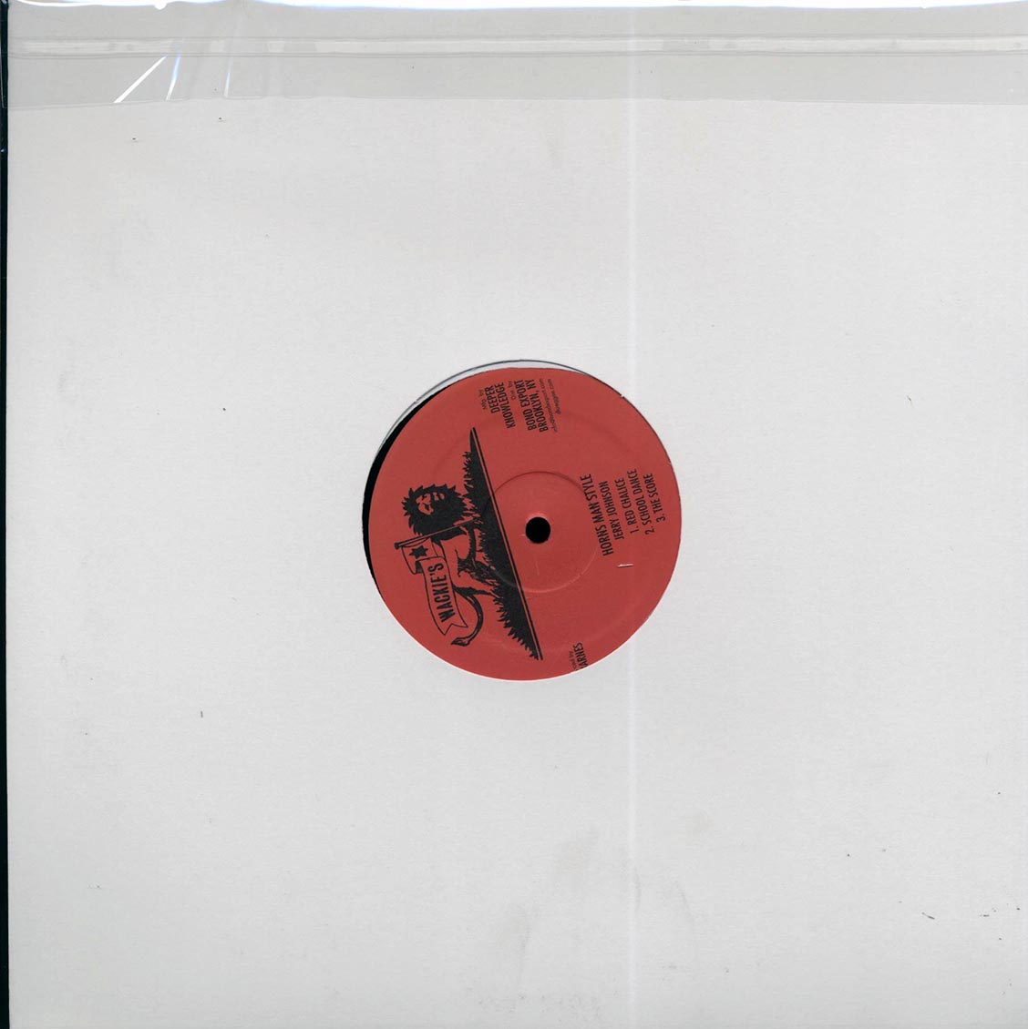 Roland Alphonso, Jerry Johnson - Hornsman Style EP vinyl LP back cover