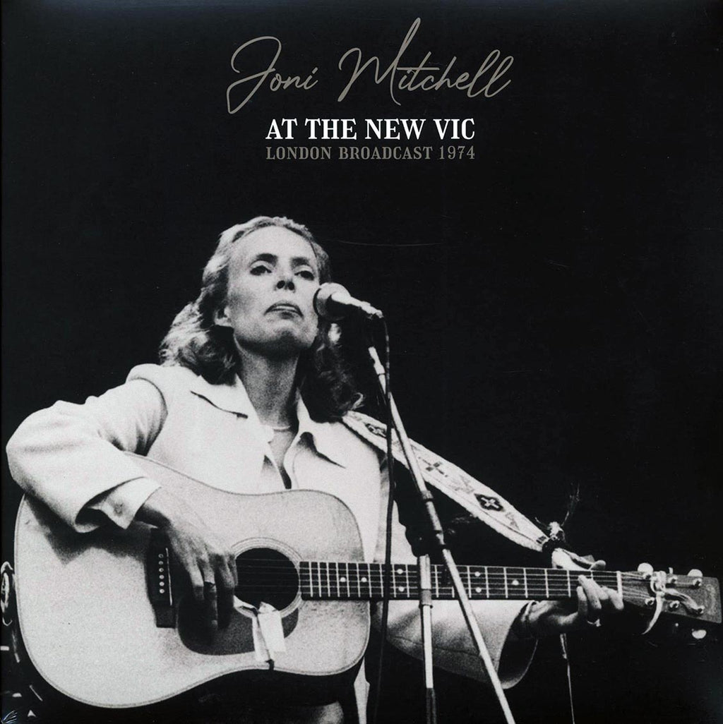 Joni Mitchell - At The New Vic: London Broadcast 1974 (2xLP) vinyl LP front cover