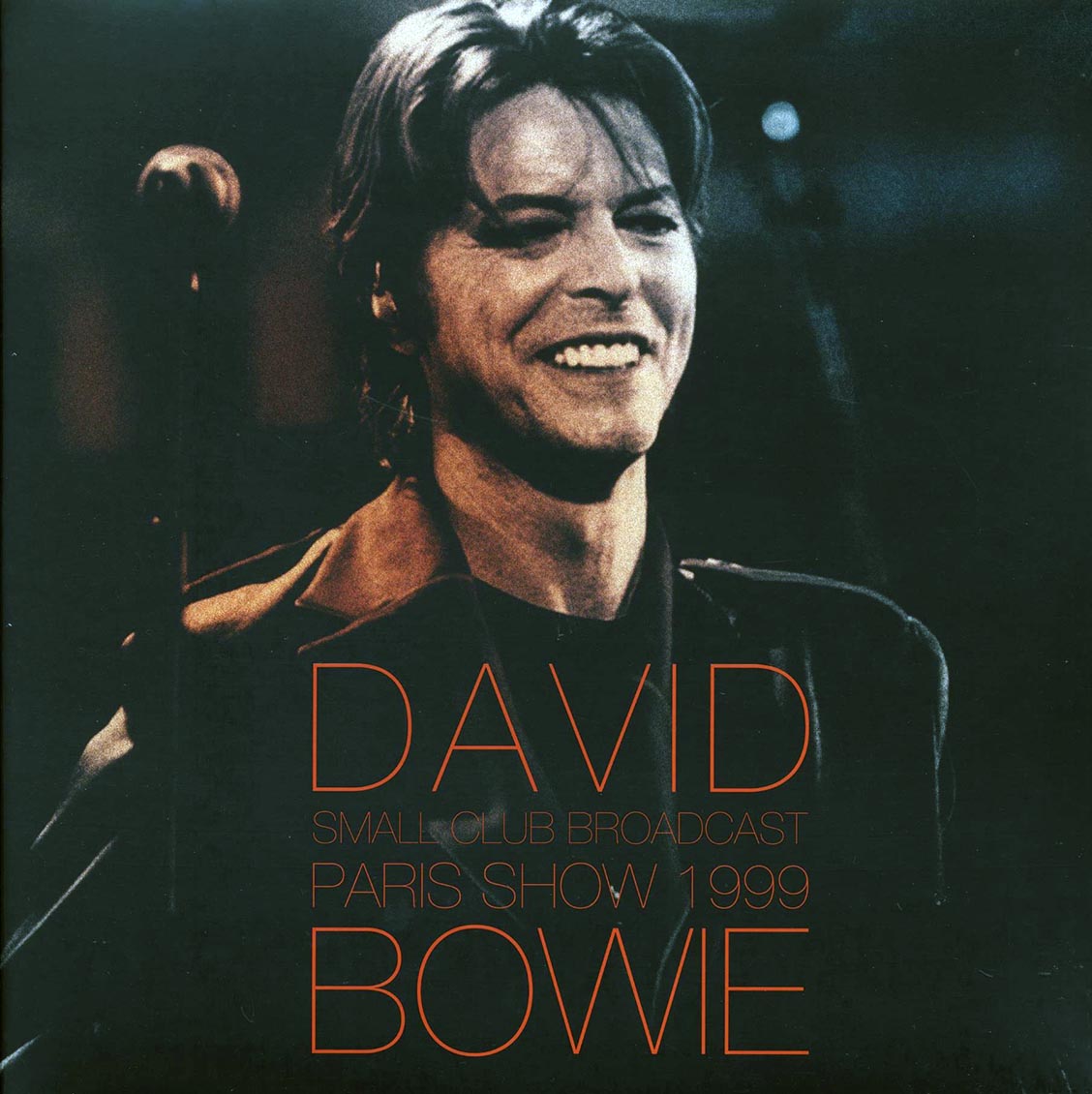 David Bowie - Paris Show 1999: Small Club Broadcast (2xLP) vinyl LP front cover