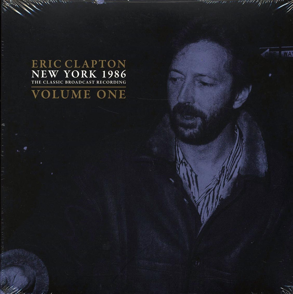 Eric Clapton - New York 1986 Volume 1: The Classic Broadcast Recording (2xLP) vinyl LP front cover