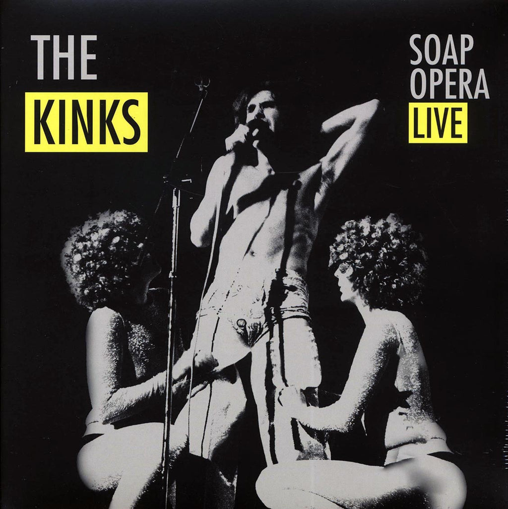 The Kinks - Soap Opera: Live vinyl LP front cover