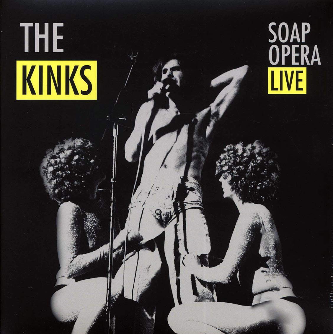 The Kinks - Soap Opera: Live vinyl LP front cover