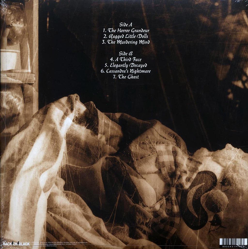 Morgul - The Horror Grandeur (ltd. ed.) (red vinyl) vinyl LP back cover