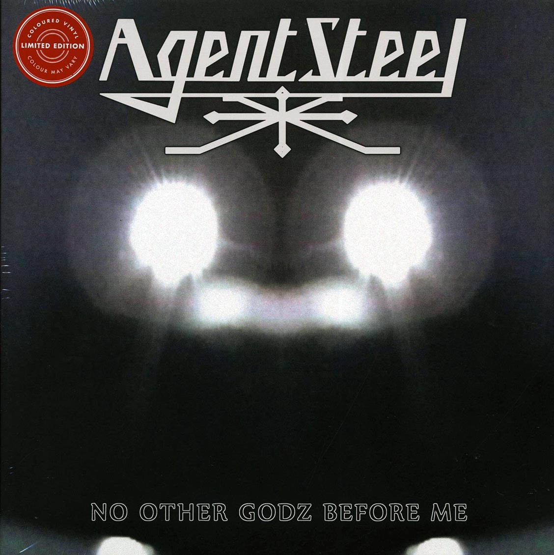 Agent Steel - No Other Godz Before Me (ltd. ed.) (2xLP) (splatter vinyl) vinyl LP front cover