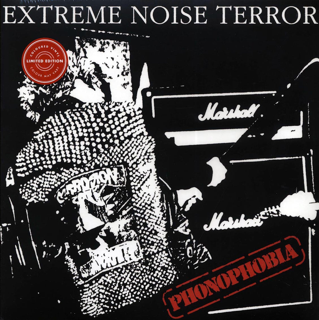 Extreme Noise Terror - Phonophobia (ltd. ed.) (2xLP) (red vinyl) vinyl LP front cover