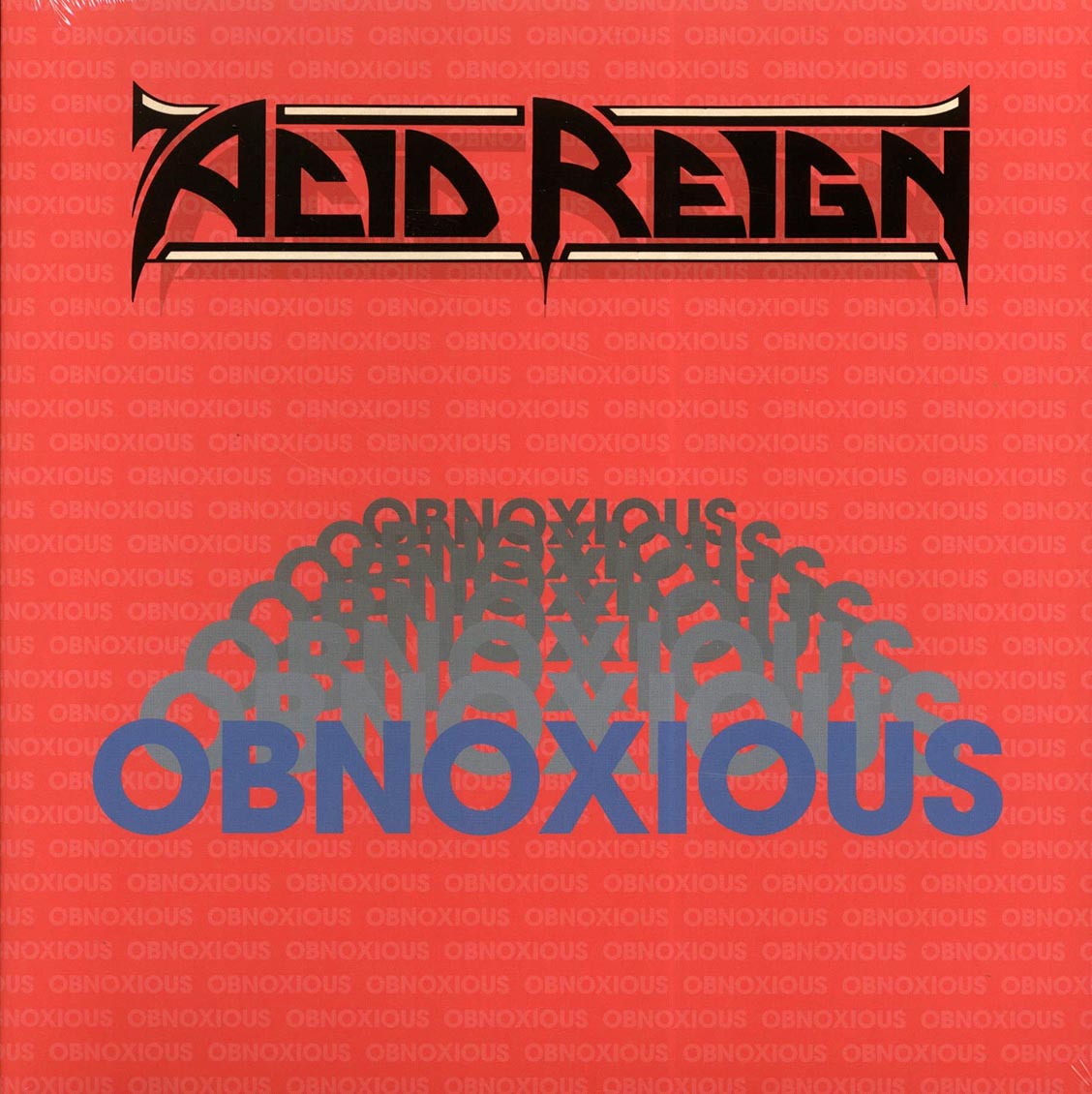 Acid Reign - Obnoxious (pink vinyl) (remastered) vinyl LP front cover