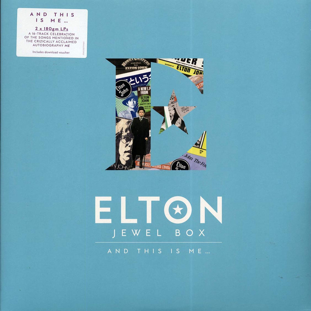 Elton John - Jewel Box: And This Is Me (2xLP) (incl. mp3) (180g) vinyl LP front cover