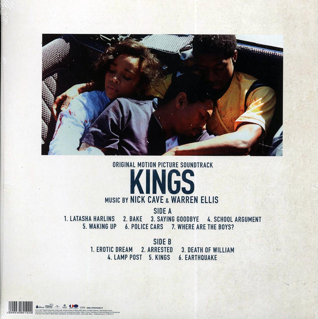 Nick Cave, Warren Ellis - Kings (Original Motion Picture Soundtrack) vinyl LP back cover