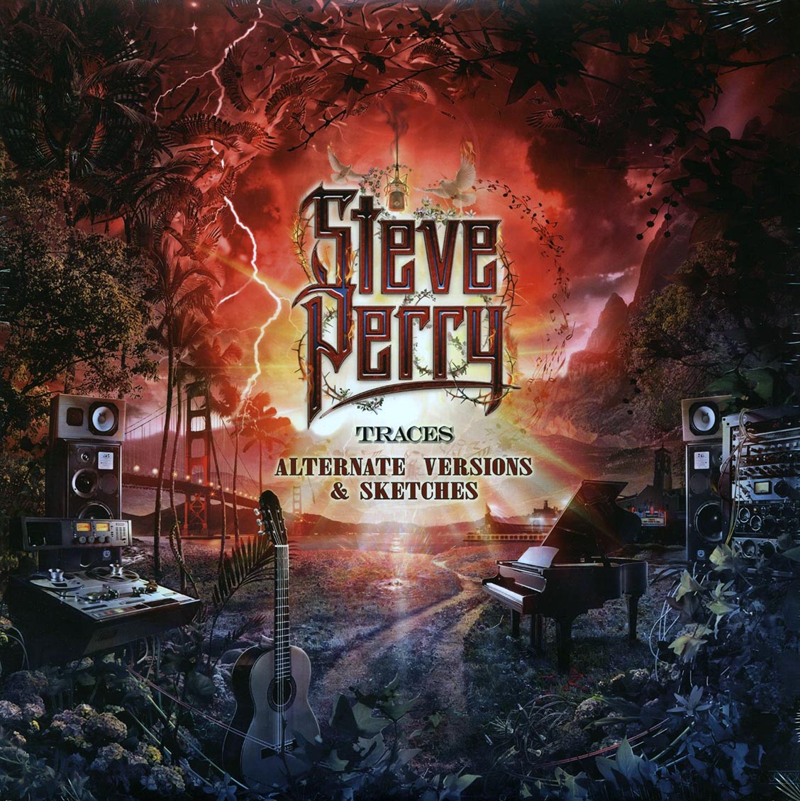 Steve Perry - Traces: Alternate Version & Sketches (180g) vinyl LP front cover