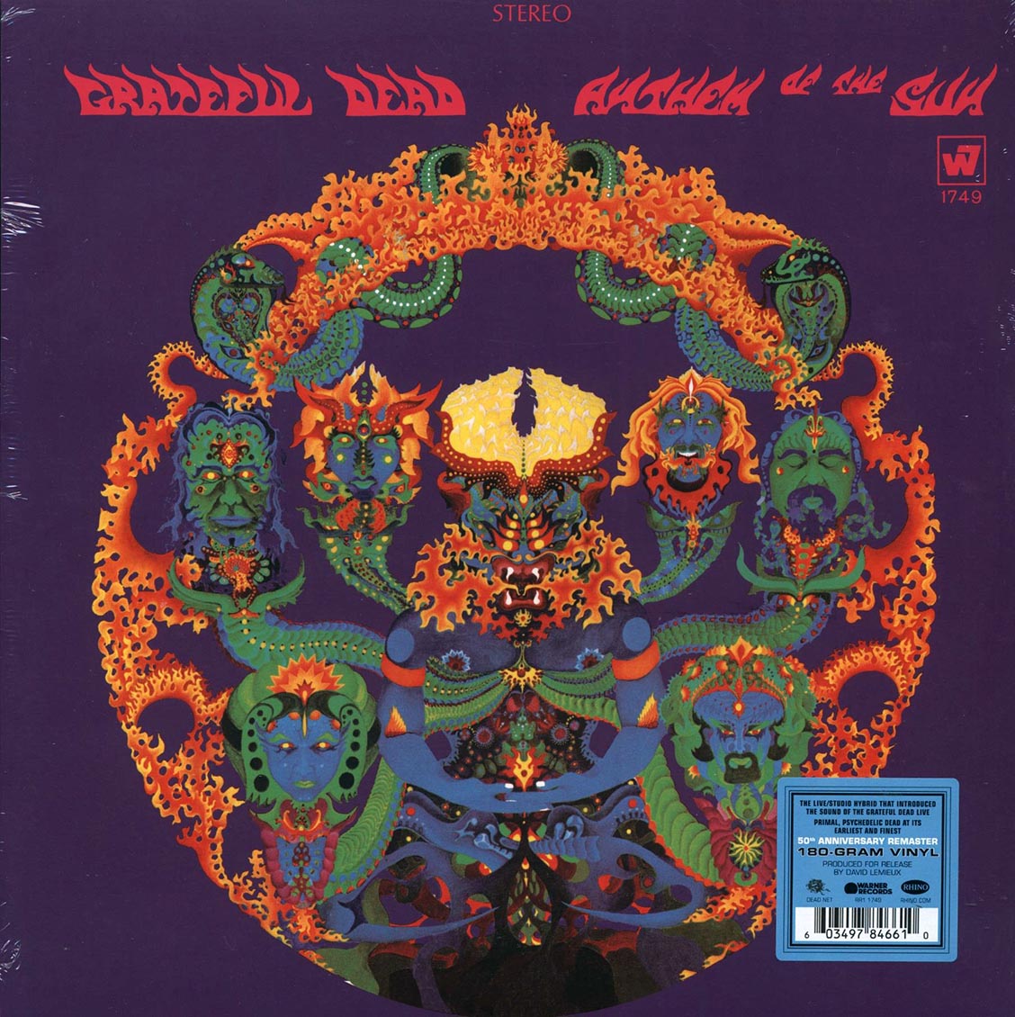 Grateful Dead - Anthem Of The Sun (50th Anniv. Ed.) (remastered) vinyl LP front cover