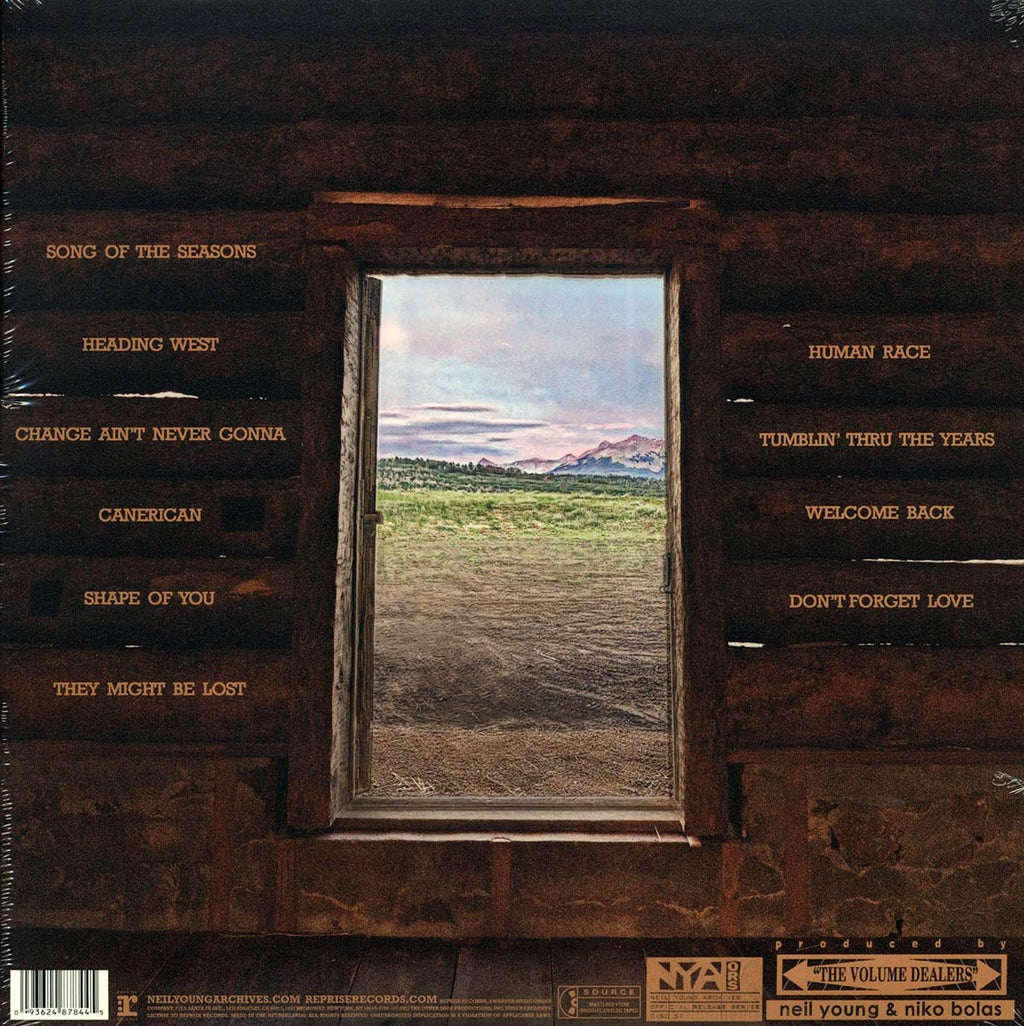 Neil Young & Crazy Horse - Barn (180g) vinyl LP back cover