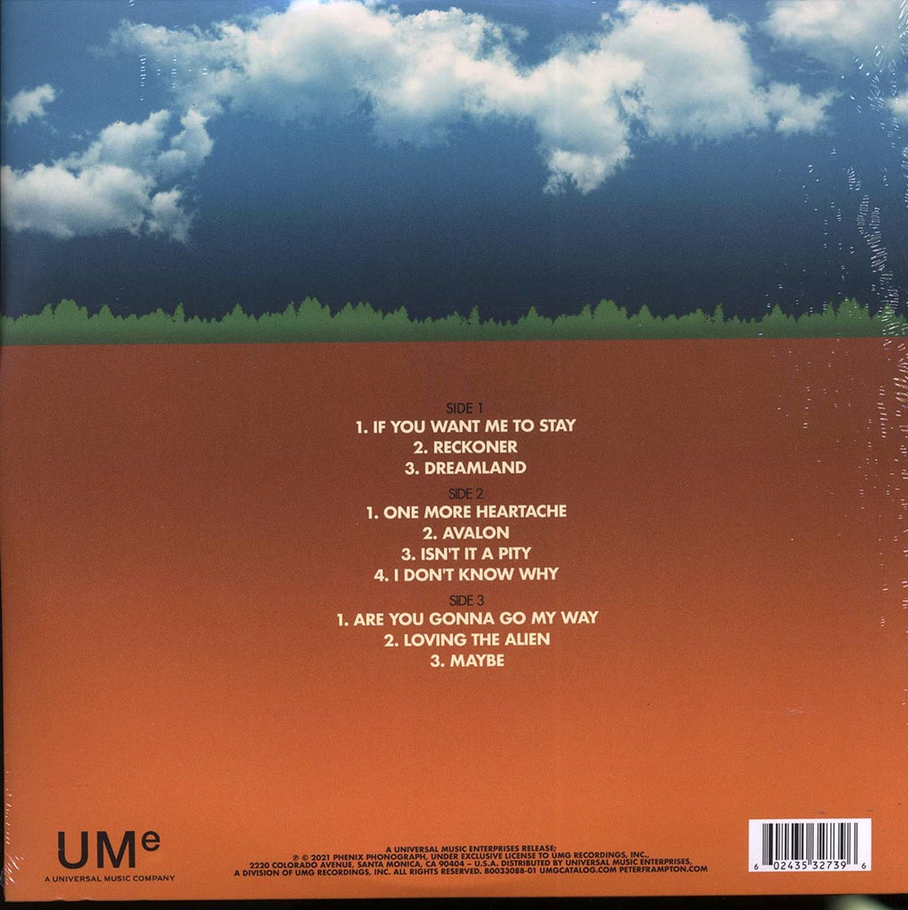 Peter Frampton Band - Frampton Forgets The Words (2xLP) vinyl LP back cover
