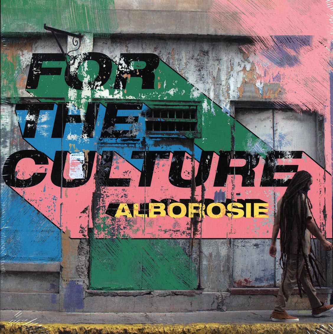Alborosie - For The Culture vinyl LP front cover