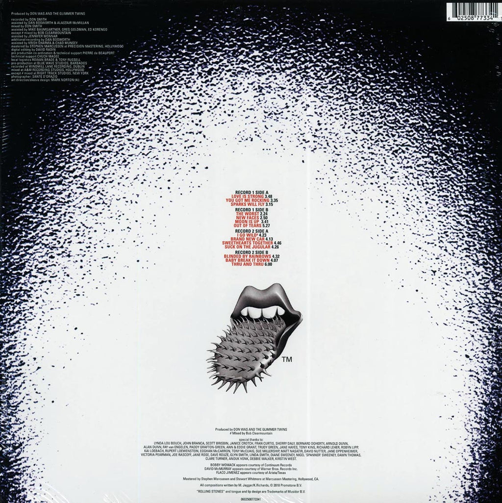 The Rolling Stones - Voodoo Lounge (2xLP) (180g) (remastered) vinyl LP back cover
