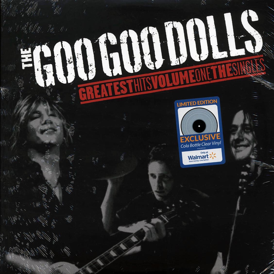 Goo Goo Dolls - Greatest Hits Volume 1: The Singles (ltd. ed.) (clear vinyl) vinyl LP front cover