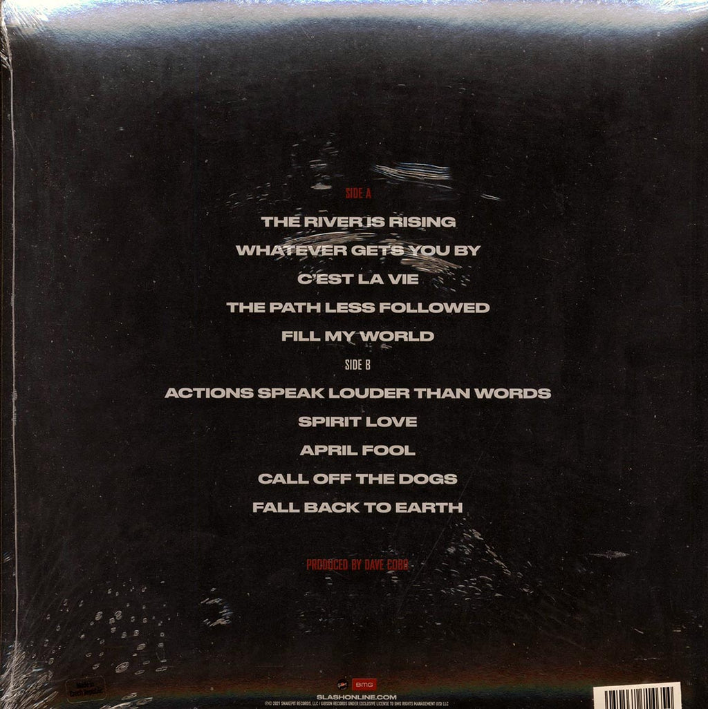 Slash, Myles Kennedy & The Conspirators - 4 (red vinyl) vinyl LP back cover