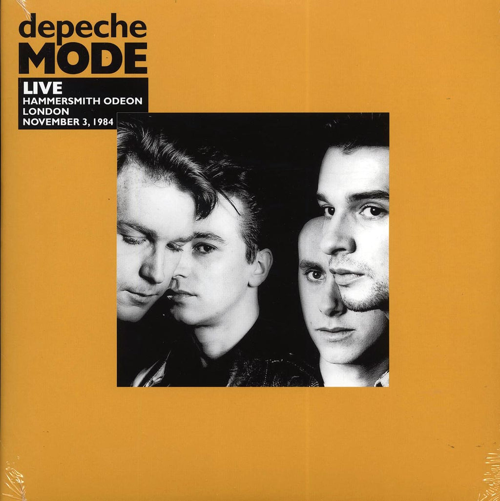 Depeche Mode - Live Hammersmith Odeon London November 3, 1984 vinyl LP front cover