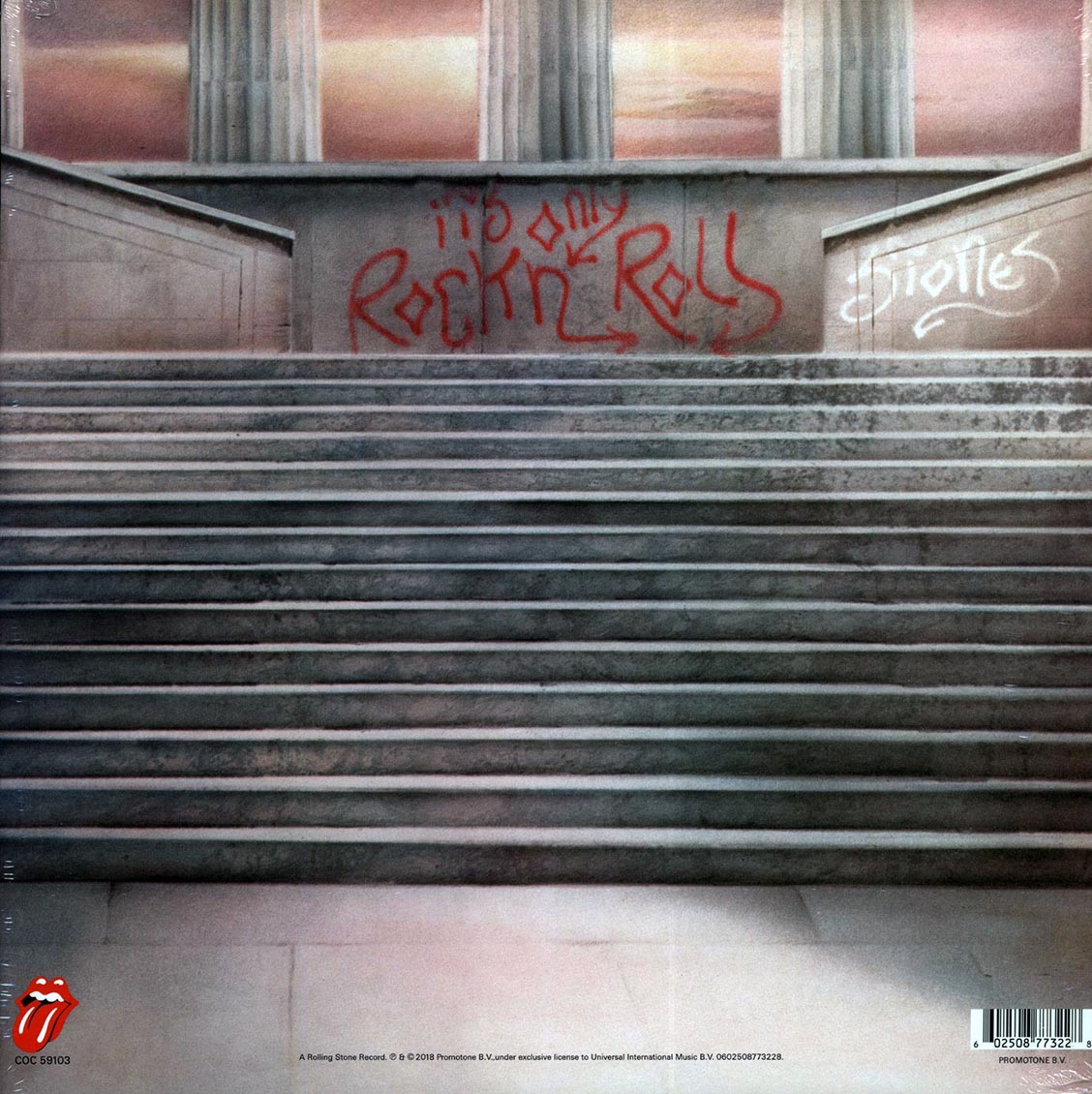 The Rolling Stones - It's Only Rock 'N Roll (180g) vinyl LP back cover