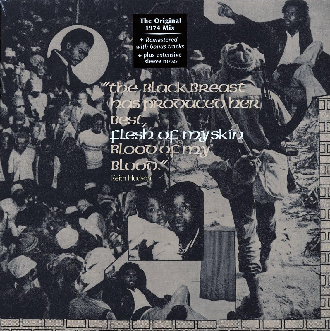 Keith Hudson - Flesh Of My Skin (+2 bonus tracks) (remastered) vinyl LP front cover