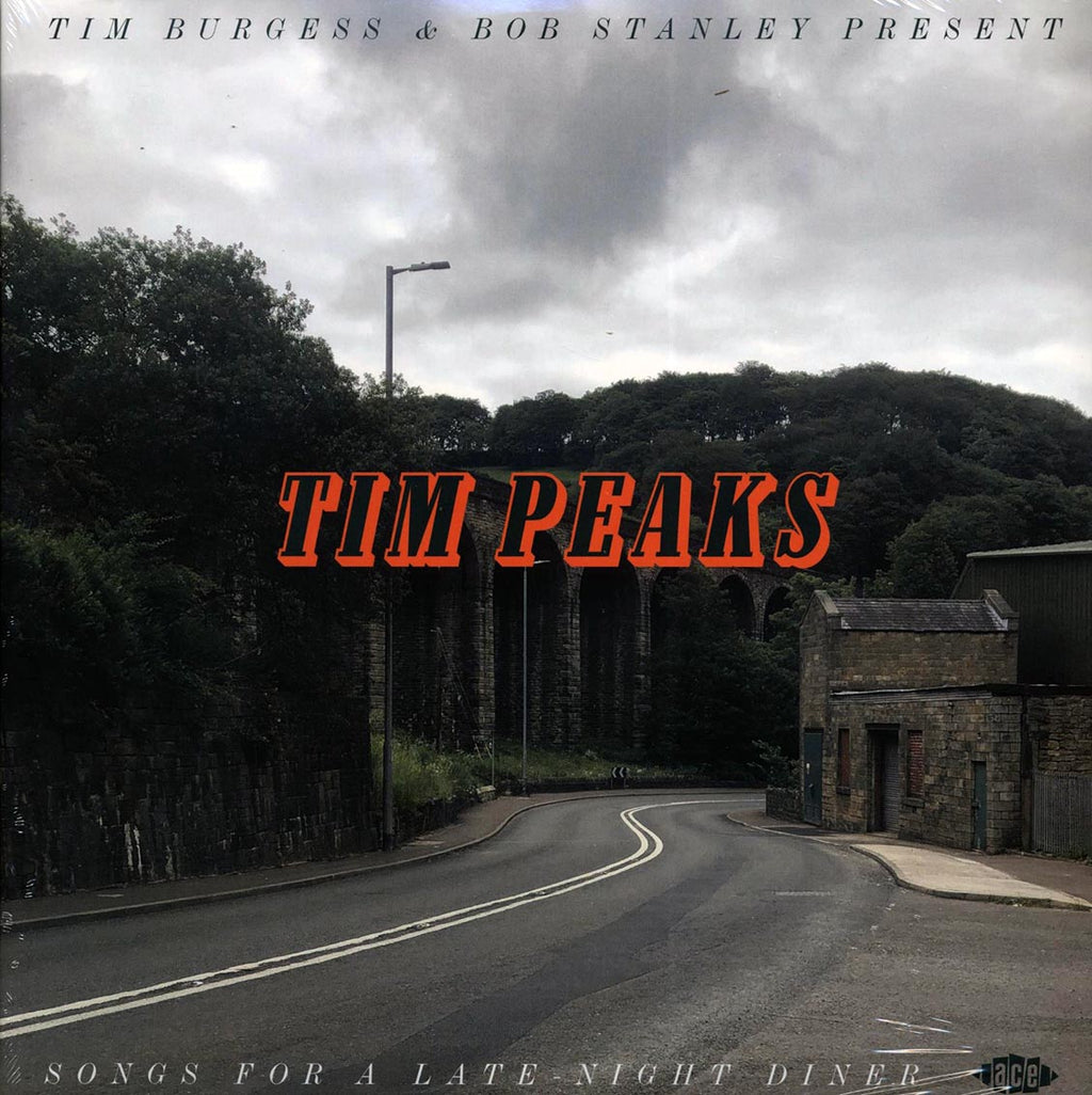 Echo & The Bunnymen, The Gist, Young Marble Giants, Etc. - Tim Burgess & Bob Stanley Present Tim Peaks: Songs For A Late-Night Diner (2xLP) vinyl LP front cover