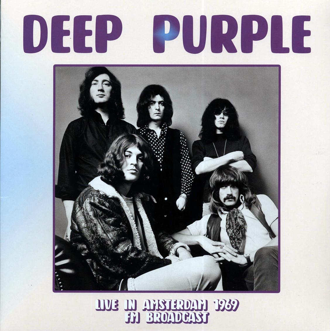 Deep Purple - Live In Amsterdam 1969 FM Broadcast vinyl LP front cover