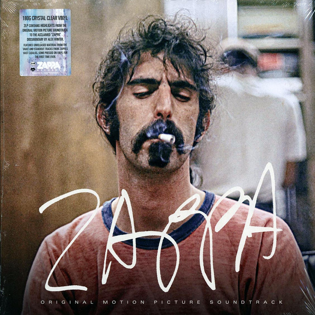 Frank Zappa - Zappa: Original Motion Picture Soundtrack (2xLP) (180g) (clear vinyl) vinyl LP front cover