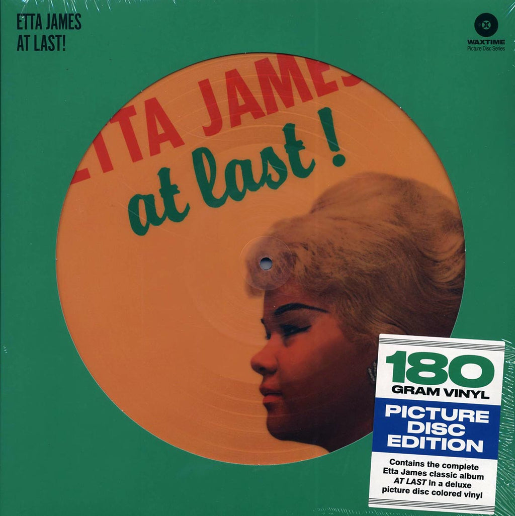 Etta James - At Last! (+4 bonus tracks) (ltd. ed.) (180g) (picture disc) vinyl LP front cover