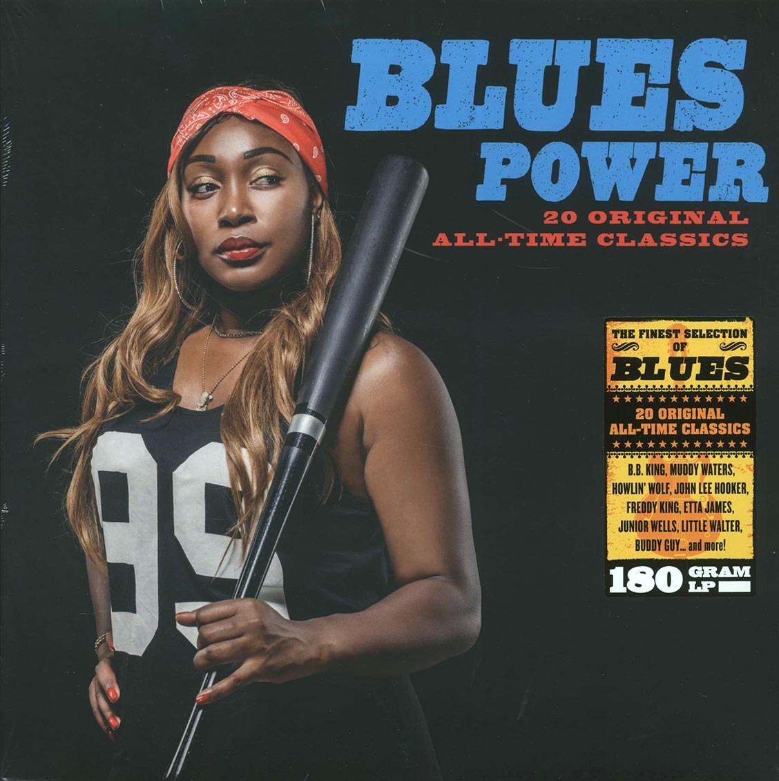 Muddy Waters, BB King, John Lee Hooker, Etta James, Etc. - Blues Power: 20 Original All-Time Classics (180g) vinyl LP front cover