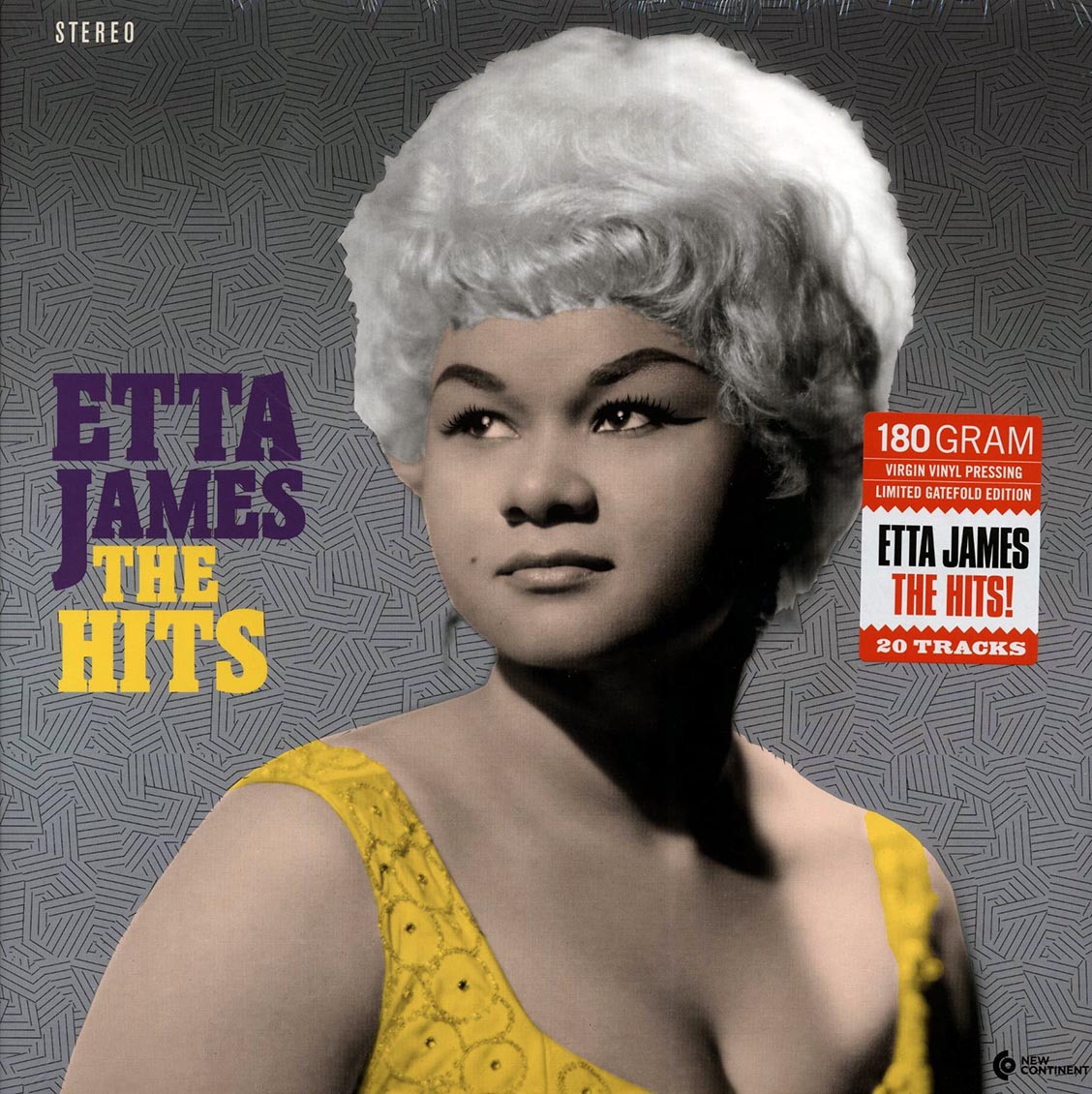 Etta James - The Hits (20 tracks) (ltd. ed.) (180g) vinyl LP front cover