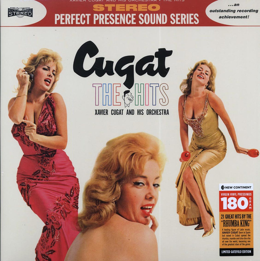 Xavier Cugat - The Hits (+4 bonus tracks) (ltd. ed.) (180g) vinyl LP front cover