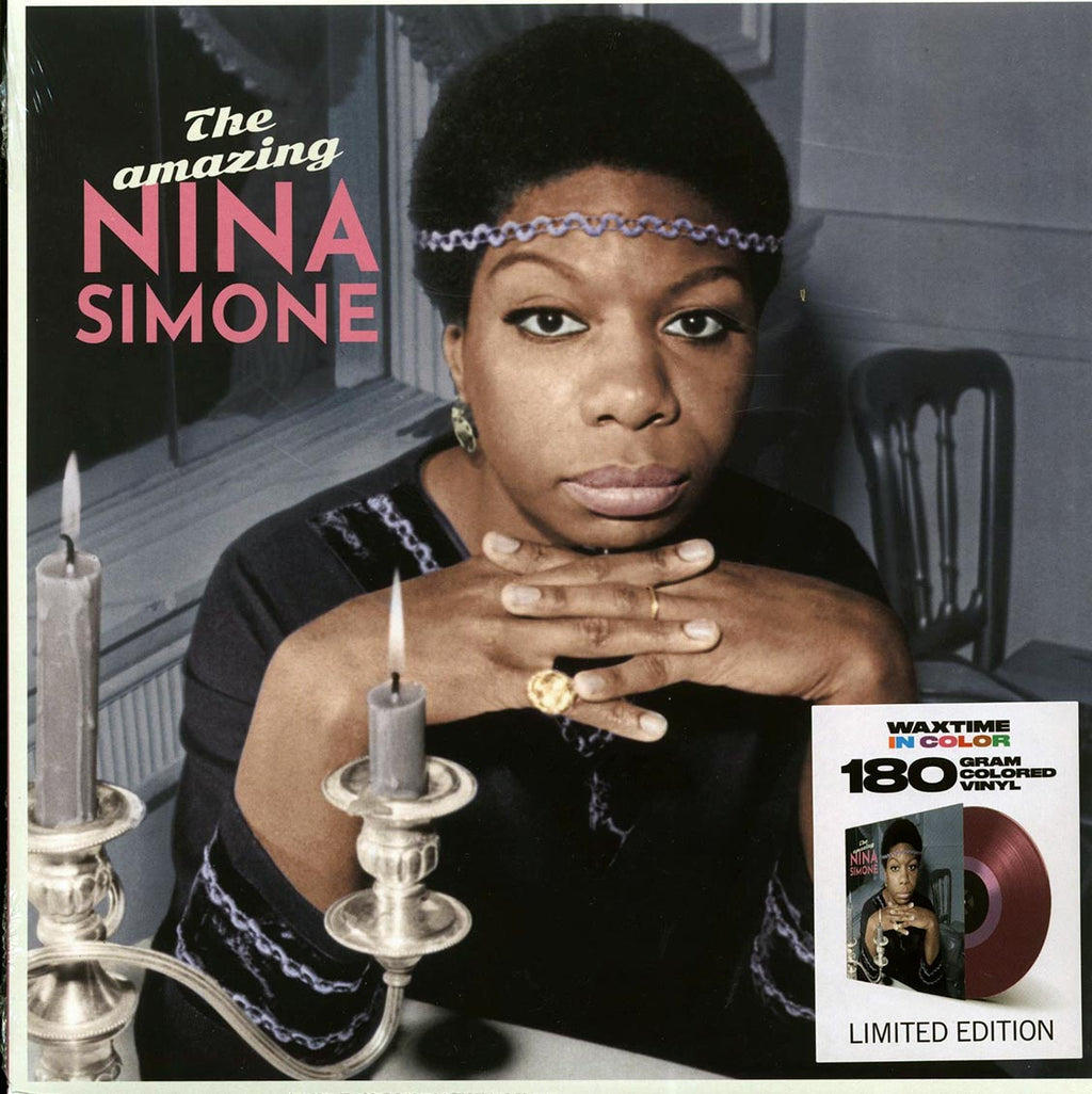 Nina Simone - The Amazing Nina Simone (+5 bonus tracks) (ltd. ed.) (180g) (purple vinyl) vinyl LP front cover