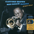 Clifford Brown, Max Roach - At Basin Street (+bonus track) (ltd. ed.) (180g) (blue vinyl) vinyl LP front cover