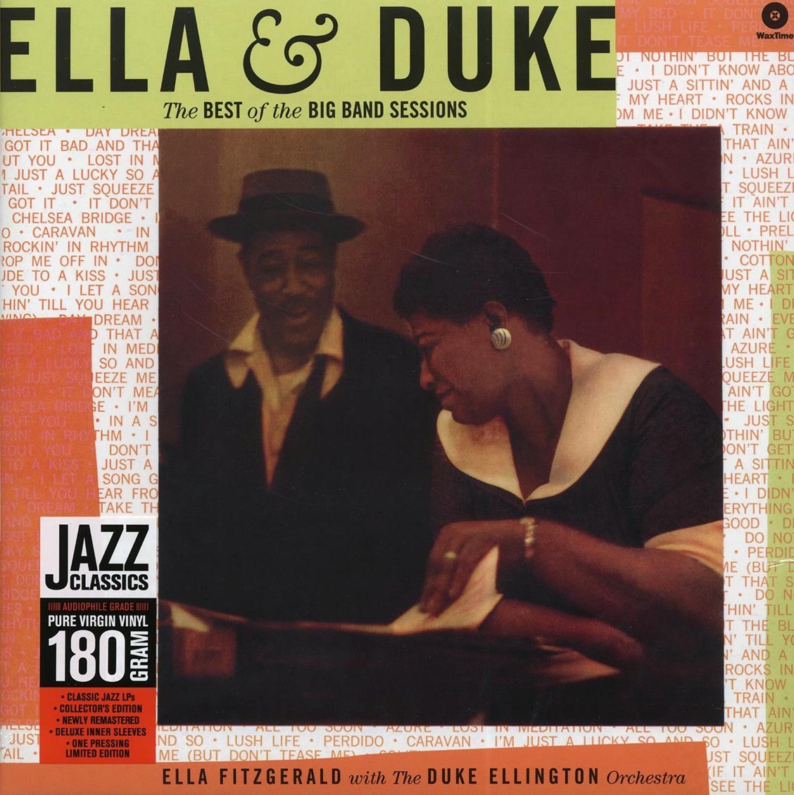 Ella Fitzgerald, Duke Ellington - The Best Of The Big Band Sessions (DMM) (ltd. ed.) (180g) (remastered) vinyl LP front cover